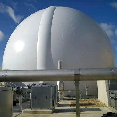 Dvojni membranski balon za biogas za biogas projekat
