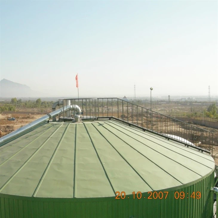 Oil Storage Tank on farm